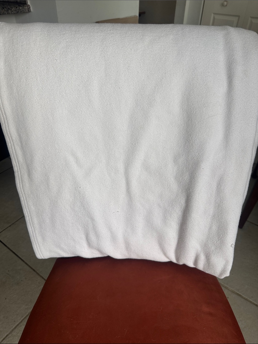 Hotel Collection from Macy’s  
Classic White Cotton Throw Blanket